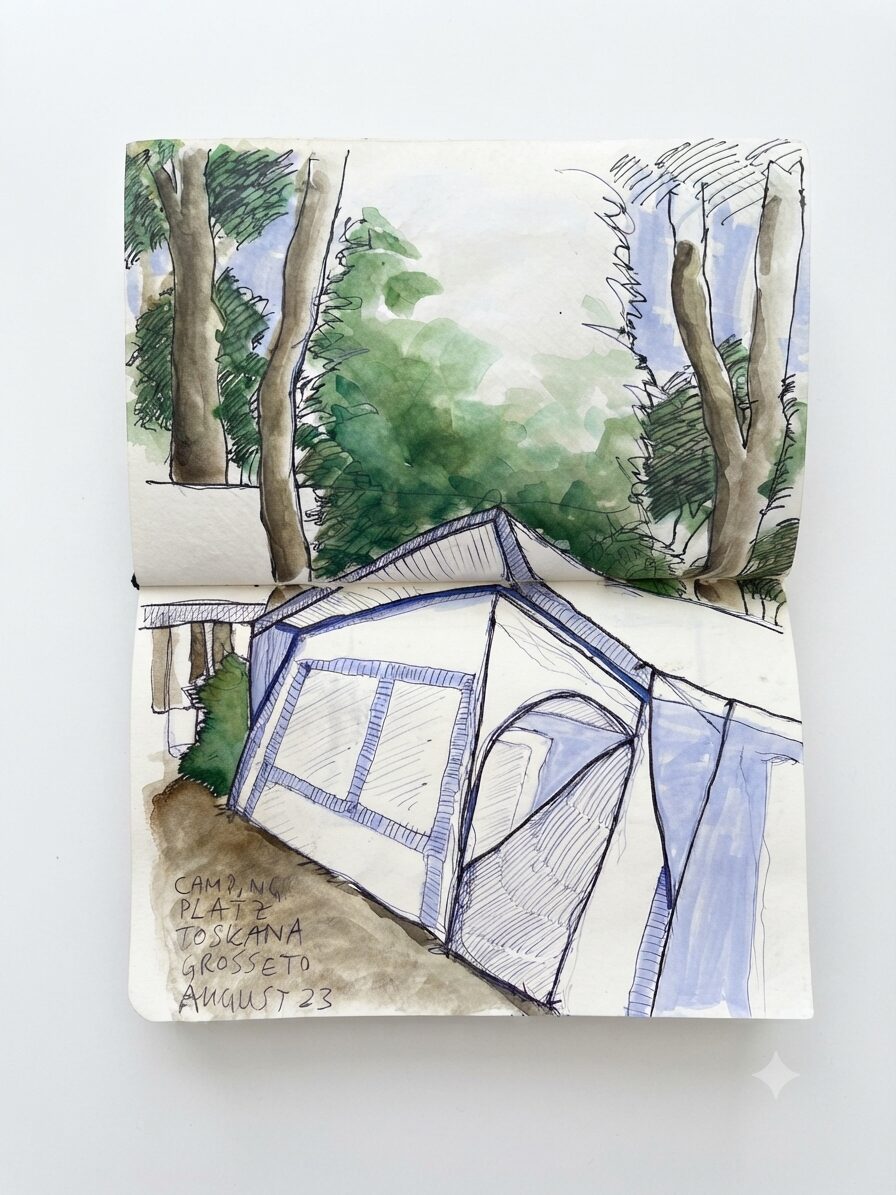 Campingplatz Toskana