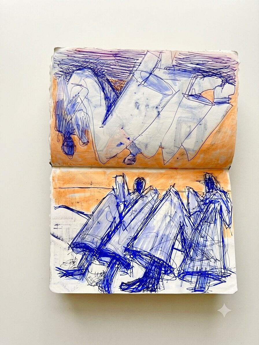 Figuren, orange