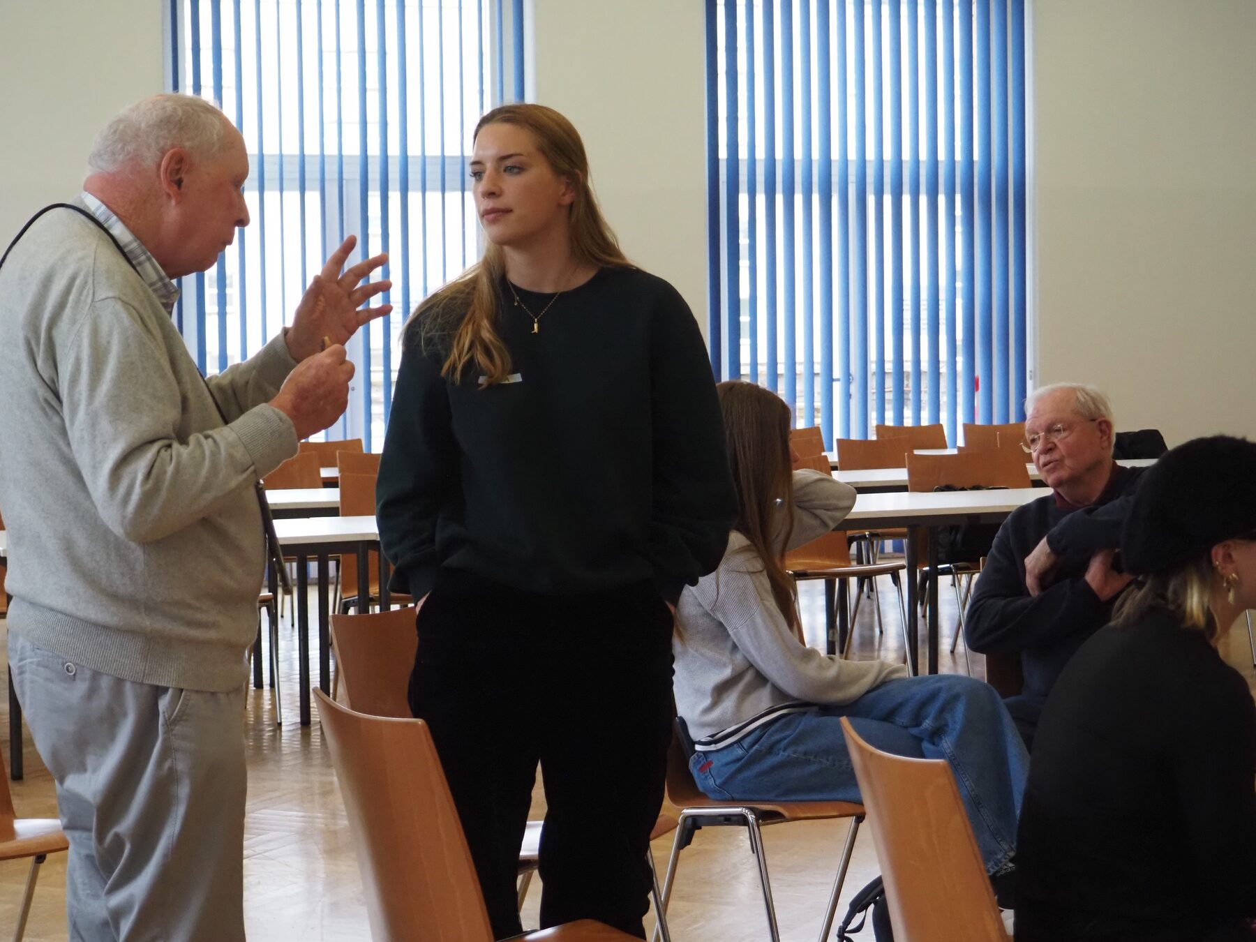 Gespräch zwischen Generationen